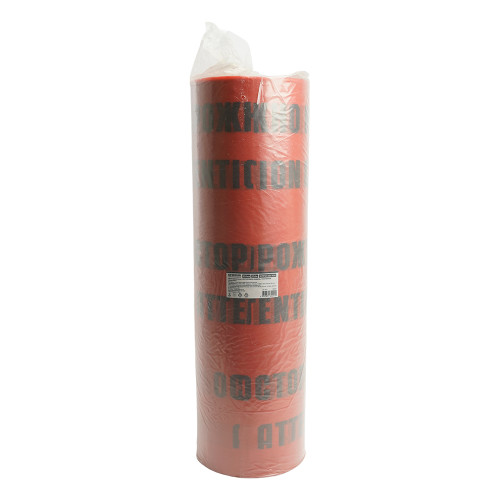 Лента сигнальная, 100 п.м.х450 ммх100 мкм, STEKKER красный/черный INTP10-450-100 Лента сигнальная, 100 п.м.х450 ммх100 мкм, STEKKER красный/черный INTP10-450-100