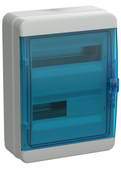Корпус пластиковый КМПн-24 IP65 син. прозр. дверь TEKFOR IEK TF5-KP72-N-24-65-K03-K07