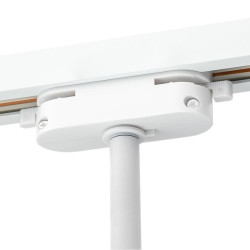 Светильник трековый поворотный ARTLINE 55х55х200 GU10 230В алюм. 2.6кв.м бел Ritter 59931 3