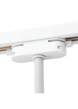 Светильник трековый поворотный ARTLINE 55х55х200 GU10 230В алюм. 2.6кв.м бел Ritter 59931 3