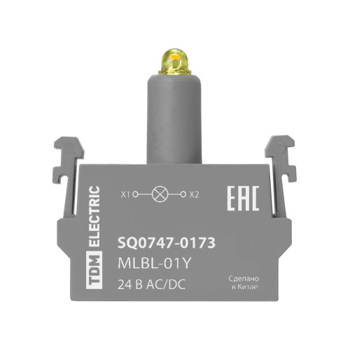 Светодиодный блок MLBL-01Y 24 В AC/DC желтый TDM Светодиодный блок MLBL-01Y 24 В AC/DC желтый TDM