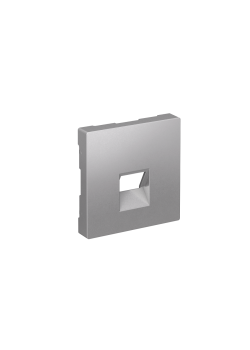 ATLASDESIGN НАКЛАДКА для информационных функций типа Keystone, АЛЮМИНИЙ