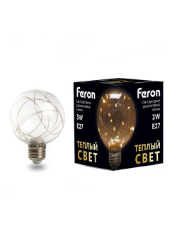 Лампа светодиодная Feron LB-381 E27 3W 230V 2700K