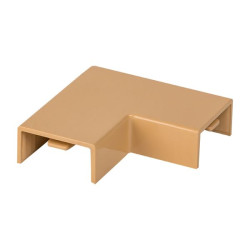 Поворот 90 гр. (20x10) (4 шт) свет. дерево EKF-Plast