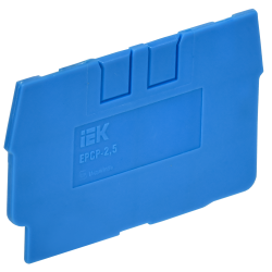 ARMAFIX Заглушка для клемм CP/CX 2,5мм2 синяя IEK