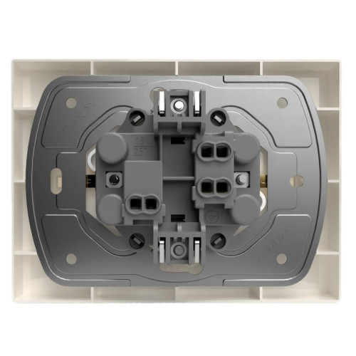 Розетка 2-м СП Pixel 16А IP20 с заземл. защ. шторки в сборе беж. TOKOV ELECTRIC TKE-PX-R2FZSF-C02 Розетка 2-м СП Pixel 16А IP20 с заземл. защ. шторки в сборе беж. TOKOV ELECTRIC TKE-PX-R2FZSF-C02