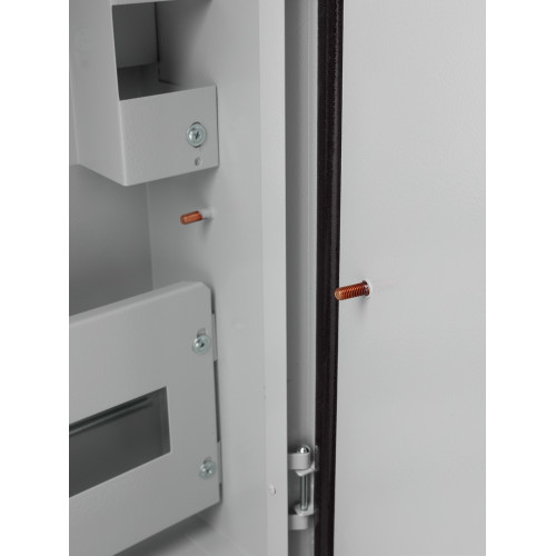 Корпус металлический ЩУРН-3/12, 480х350х165 мм, IP54, RAL7035 светло-серый LITE