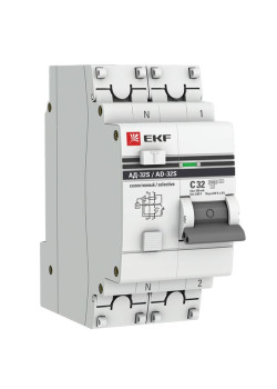 АВДТ АД-32 1P+N (S) 32А х-ка C 100мА тип АС эл. 4,5кА PROXIMA EKF