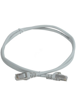 ITK RJ45(m) - RJ45(m) Cat. 5e F/UTP PVC 5м серый