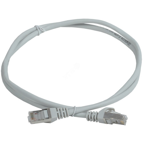 ITK RJ45(m) - RJ45(m) Cat. 5e F/UTP PVC 5м серый