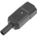 Вилка Lanmaster LAN-IEC-320-C14 IEC 60320 C14 10A 250V black Вилка Lanmaster LAN-IEC-320-C14 IEC 60320 C14 10A 250V black
