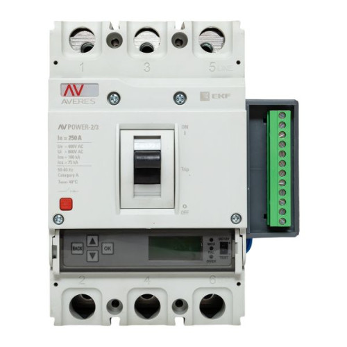 AV-POWER-2/3 250А 100кА ETU6.2 EKF