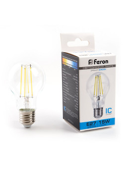 Лампа светодиодная Feron LB-615 Шар E27 15W 175-265V 6400K