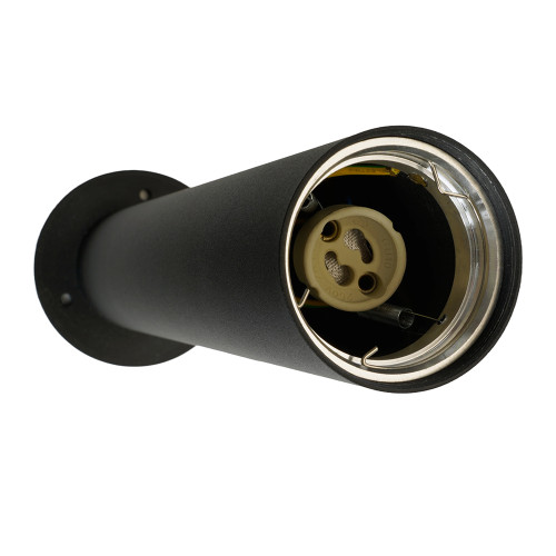 Светильник садово-парковый Feron DH1106, 15W, GU10, 230V, черный (столб) Светильник садово-парковый Feron DH1106, 15W, GU10, 230V, черный (столб)