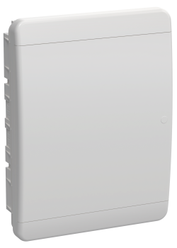TEKFOR Корпус пластиковый ЩРВ-П-24 IP41 белая дверь IEK