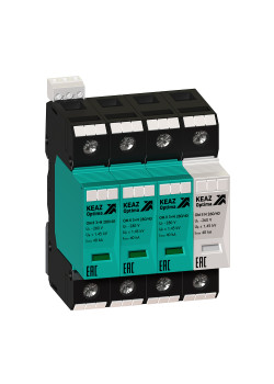 Ограничитель импульсных перенапряжений (УЗИП) OptiDin OM-II-3+N-280/40
