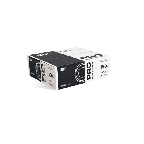 Светильник светодиодный ДСП 4004 150Вт 6500К IP65 алюминий IEK