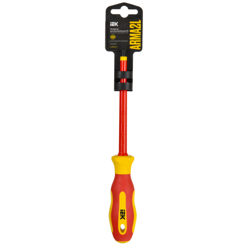 ARMATOOL Отвертка диэлектрическая SL5,5х125 Т2 IEK ARMATOOL Отвертка диэлектрическая SL5,5х125 Т2 IEK