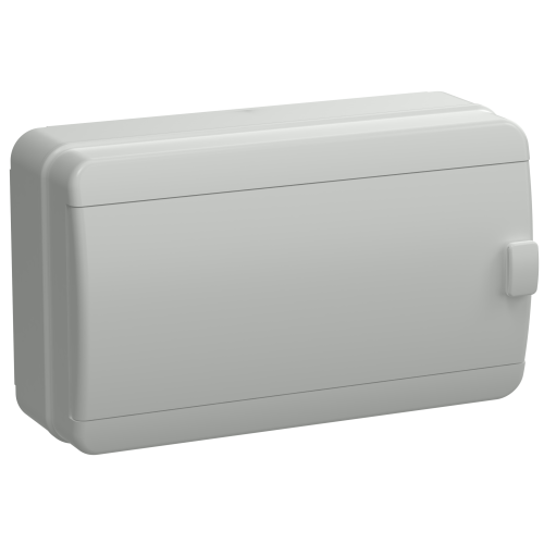 TEKFOR Корпус пластиковый КМПн-12 IP65 серая непрозрачная дверь IEK