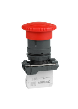 Кнопка ав ост возв пов OptiSignal D22 C5-ESTR-11 пластик 1НО+1НЗ XB5AS8445
