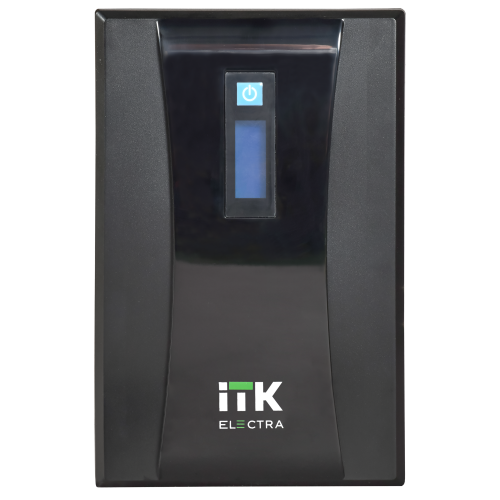 ITK ELECTRA ET ИБП однофазный линейно-интерактивный 3кВА/1,8кВт 4хС13 LCD дисплей АКБ 4х9AH USB RJ45/11