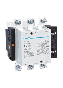 Контактор NC2-225 225А кат. 220-240В AC AC-3 (R) CHINT 671400