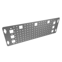 Плата монтажная перфорированная OptiBox Pro 12, 24, 36, 48, 60 модулей