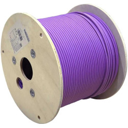 Кабель информационный Lanmaster LAN-6AUMTP-HFLT-VI кат.6A UTP 4 пары 23AWG LSZH внутренний 305м фиолетовый