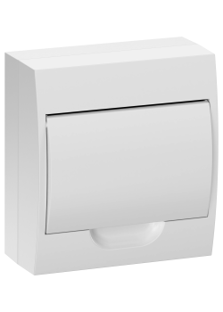 Корпус пластиковый ЩРН-П-8 белая дверь IP41 GENERICA