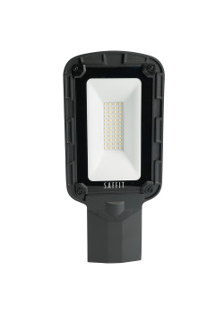 Светодиодный уличный консольный светильник SAFFIT SSL10-30 30W 5000K 230V, черный