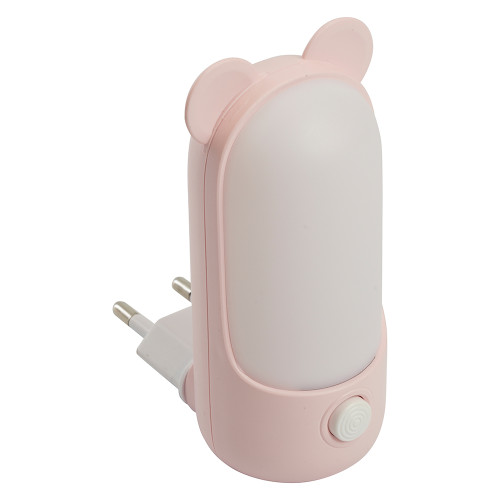 Светильник ночник Feron FN1172 0,8W 220V, розовый Светильник ночник Feron FN1172 0,8W 220V, розовый