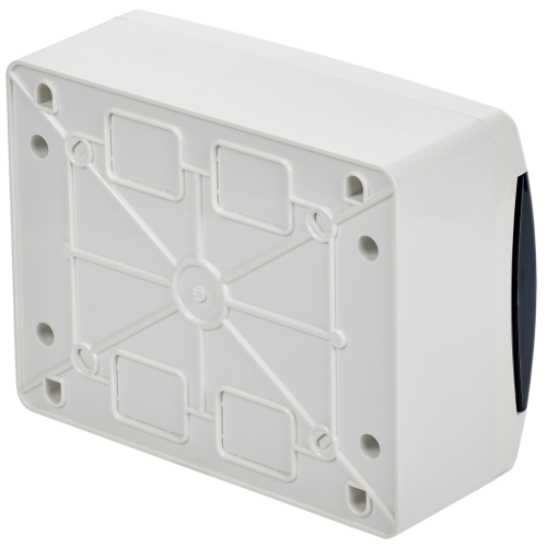 UNION Compact Корпус пластиковый ЩРН-П-8 IP41 черная прозрачная дверь IEK