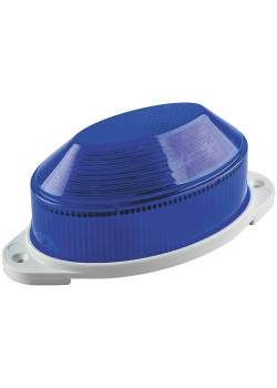Cветильник-вспышка (стробы), 18LED 1,3W, синий STLB01