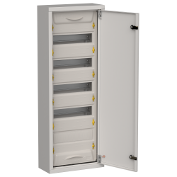 TITAN 5 Корпус металлический ЩРн-60 (1х60) 835х310х140мм IP31 серый (одна дверь) IEK