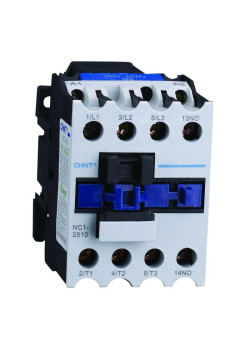 Контактор NC1-2501 25А кат. 24В AC 1НЗ AC-3 (R) CHINT 221640