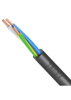 Кабель TOKOV ELECTRIC ППГнг(А)-HF 3х2.5 ОК (N PE) 1кВ (м) УТ000028588