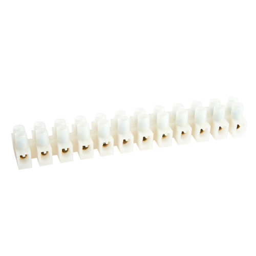 LD225-6A Зажим винтовой изолированный 450В, 6А, 12 пар, полиамид DIY