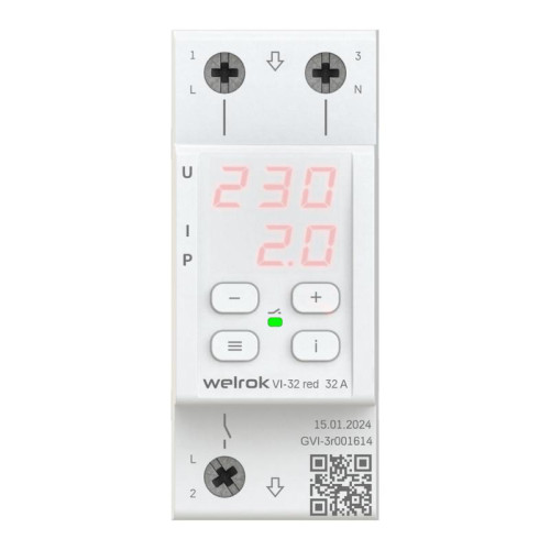 Реле напряжения VI-32 red Welrok 4660251140519