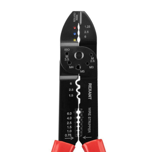 Кримпер для обжима након. и зачистки (HT-204 TL-204) Rexant 12-3033 Кримпер для обжима након. и зачистки (HT-204 TL-204) Rexant 12-3033