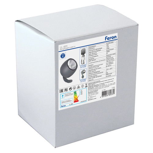Светодиодный светильник ландшафтно-архитектурный Feron LL-601 85-265V 30W 2700K IP65 Светодиодный светильник ландшафтно-архитектурный Feron LL-601 85-265V 30W 2700K IP65