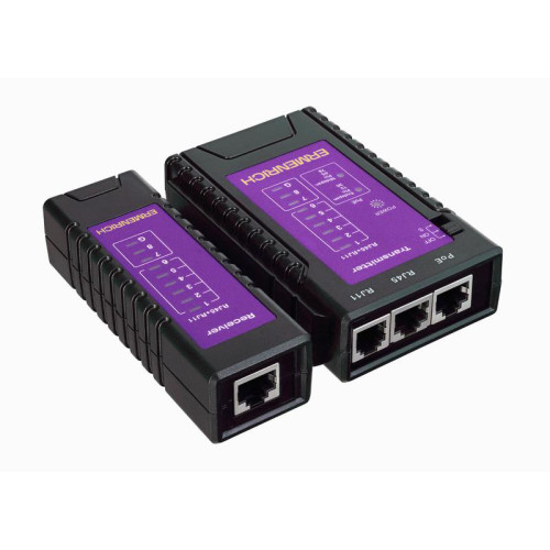 Тестер кабельный NetGeeks NP10 фиолет. Ermenrich 85300 Тестер кабельный NetGeeks NP10 фиолет. Ermenrich 85300