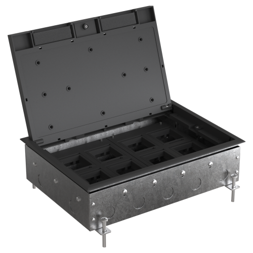 MultiDesk Люк на 16 модулей IP40 для бетонных полов с монтажной коробкой, тип MDK10 MultiDesk Люк на 16 модулей IP40 для бетонных полов с монтажной коробкой, тип MDK10