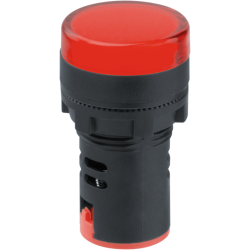 Лампа индикаторная 82 805 NBI-I-AD22-24-R d22мм 24В AC/DC красн. Navigator 82805