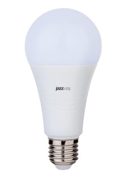 Лампа светодиодная PLED-SP 25Вт A65 3000К тепл. бел. E27 230В/50Гц JazzWay 5018051A