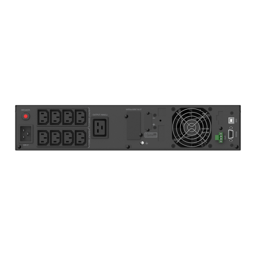 Стоечный линейно-интерактивный ИБП/ ИБП CBR [PLS-3KRT-8I-LCHERSC] Line Interactive Smart 3000/2700 RT 8 x C13, 1 x C19, LCD, HID-USB, RS232, EPO, SNMP slot