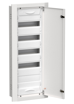 TITAN 5 Корпус металлический ЩРв-60 (1х60) 880х365х130мм IP31 белый (одна дверь) IEK