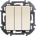 Выключатель 3-кл. Inspiria 20А IP20 250В 10AX механизм сл. кость Leg 673641 Выключатель 3-кл. Inspiria 20А IP20 250В 10AX механизм сл. кость Leg 673641