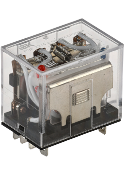 Реле РЭК77/4 с индикацией 10А 220В AC IEK