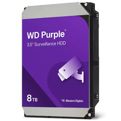 Жесткий диск 3.5'' 8 ТБ Purple, SATAIII, 5640 об/мин, 256 МБ