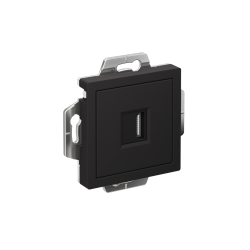 ATLASDESIGN РОЗЕТКА HDMI, механизм, КАРБОН